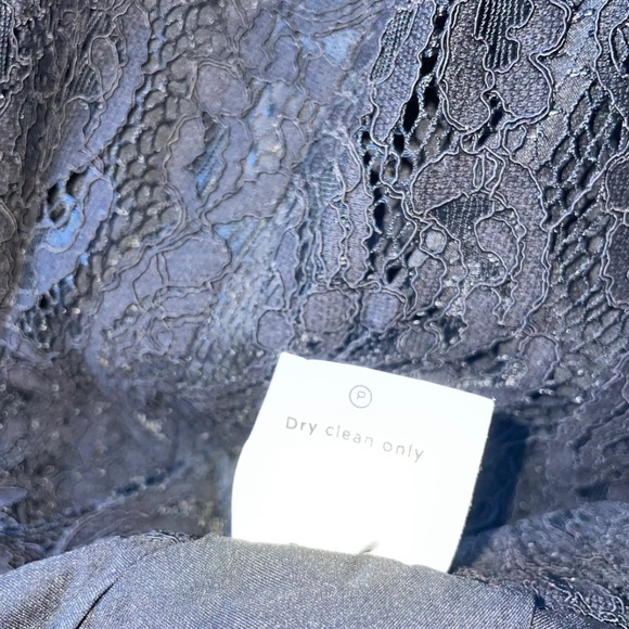 Draper James Belle Meade Black Pull On Lace Pant Size M NWT Ankle Length - Picture 14 of 14